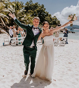 personalised weddings in Seychelles